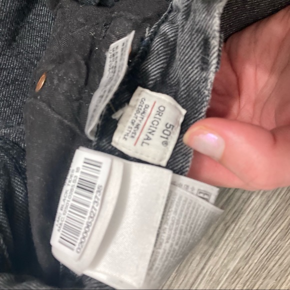 Levi’s 501 pants tailored (size 30 hip, size 27 waist) - Picture 3 of 4